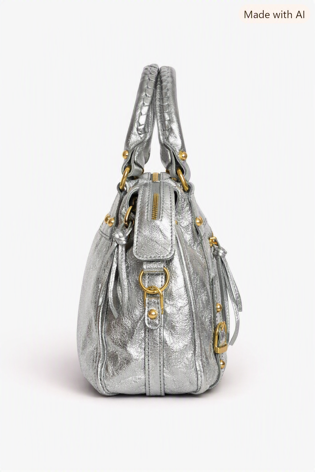 Bolso Silver de Piel - Imagen 3