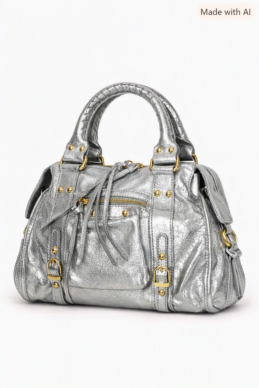 Bolso Silver de Piel - Imagen 4